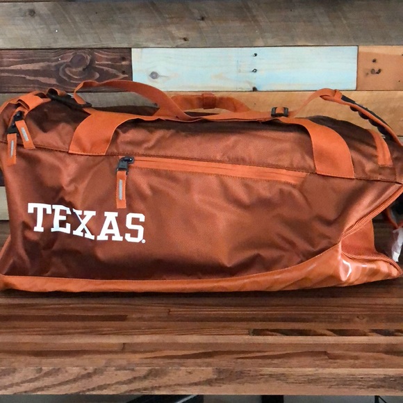 texas longhorns duffle bag